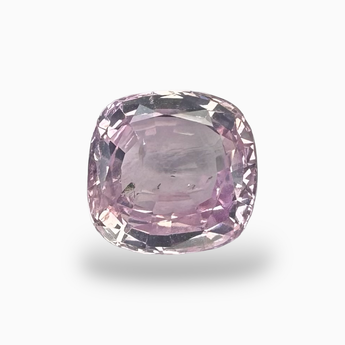 Natural Pink Sapphire Stone Cushion 2.19 Carats 7.5 mm