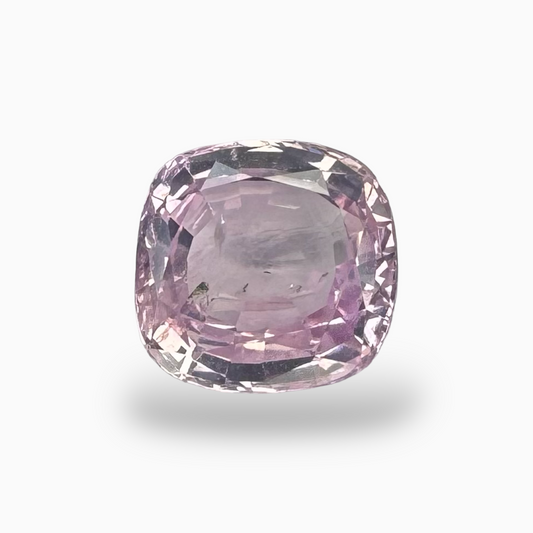 Natural Pink Sapphire Stone Cushion 2.19 Carats 7.5 mm