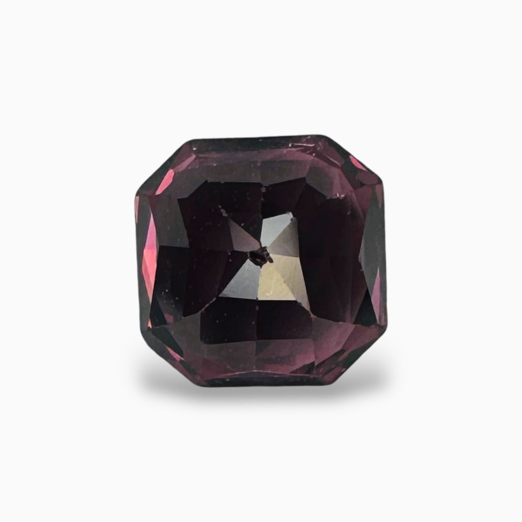 Natural Red Spinel Stone 1.29 Carats Asscher Cut (6.2 mm)