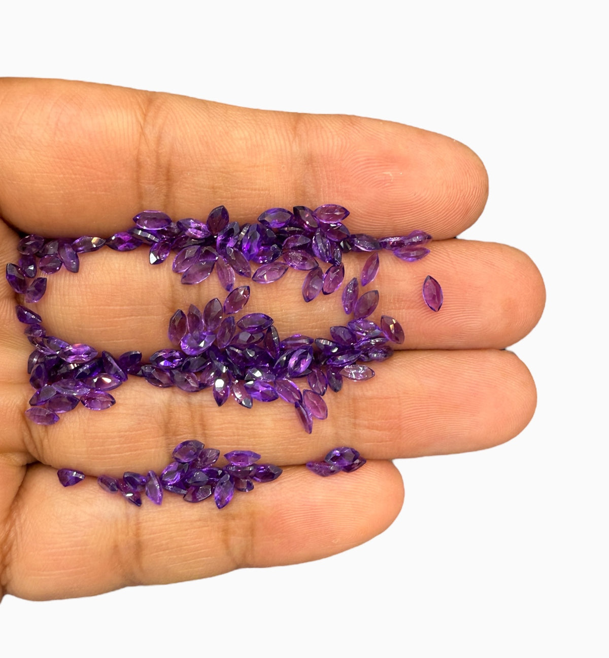 Natural Purple Amethyst Stone 0.20 Carats Marquise 6X3mm