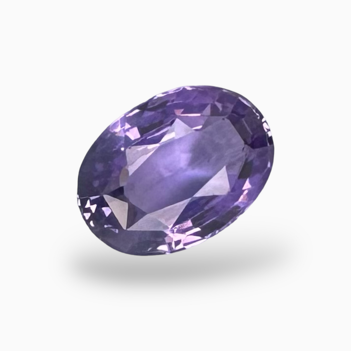 Natural Purple Sapphire Stone Oval 2.30 Carats 9 × 6.5 mm
