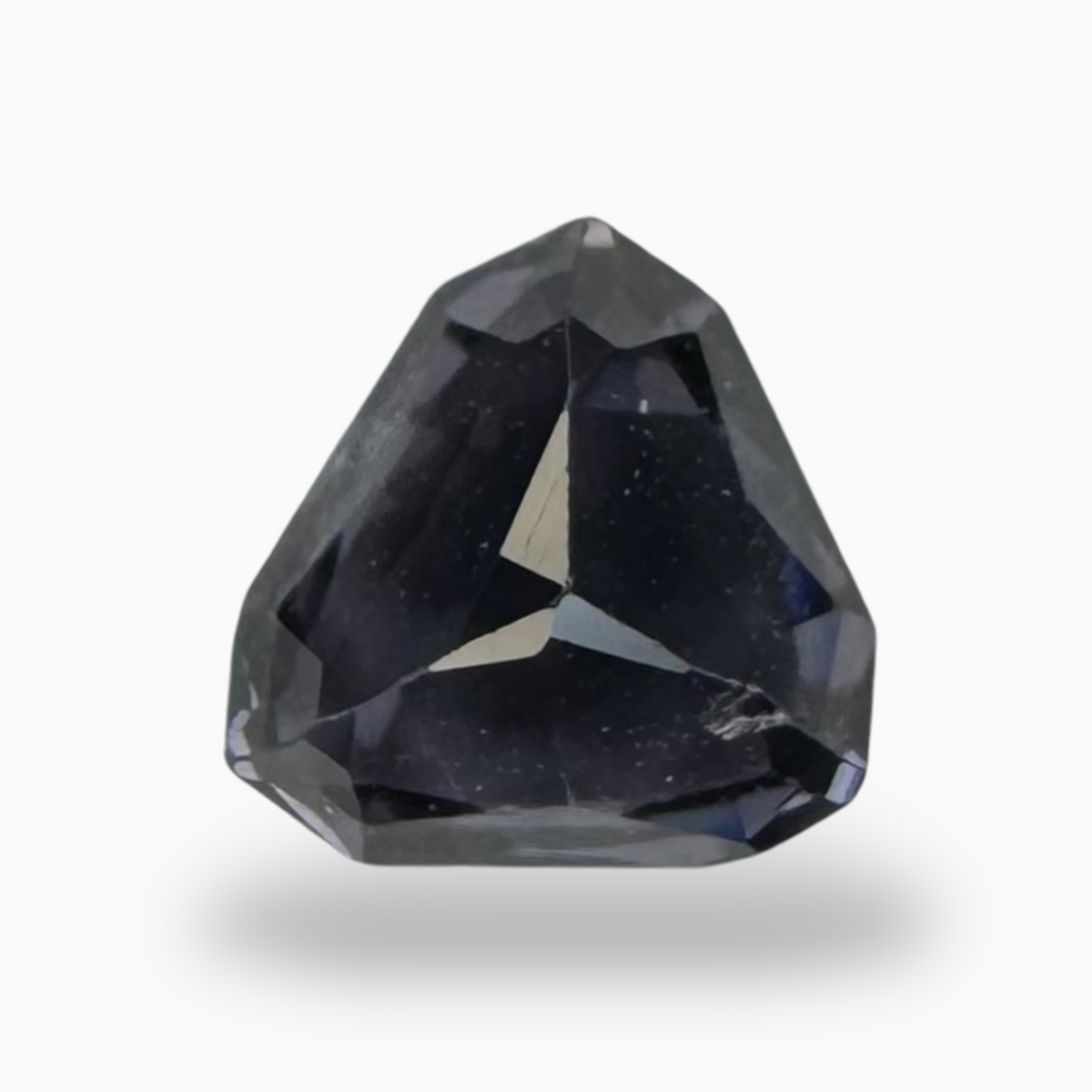 Natural Purple Spinel Stone 1.28 Carats Trilliant Cut (7 mm)