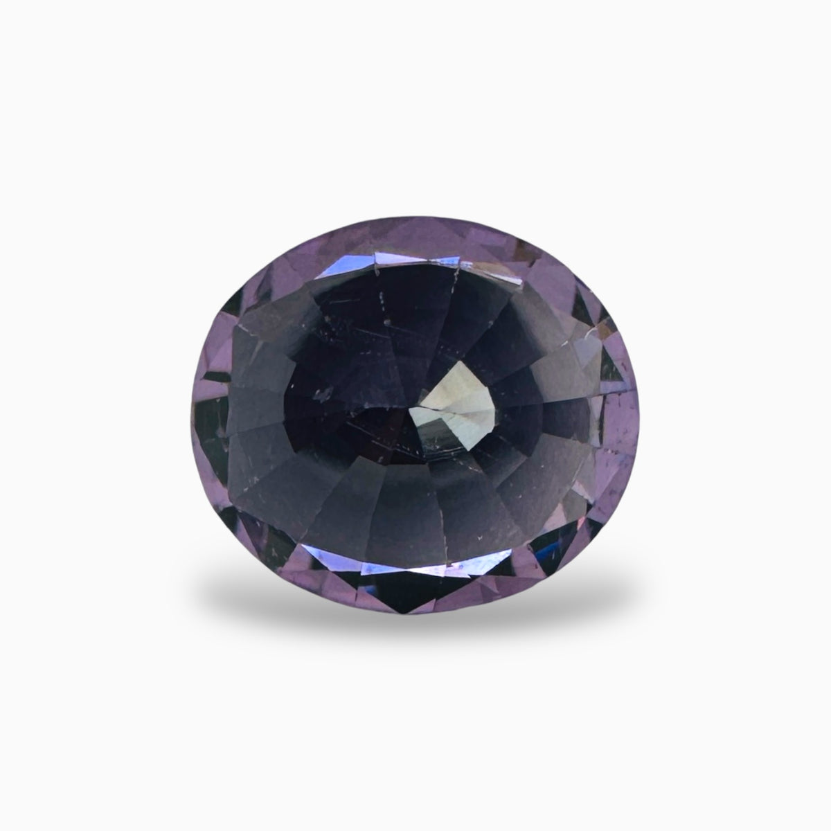 Natural Purple Spinel Stone 1.91 Carats Oval Cut (9 x 7 mm)