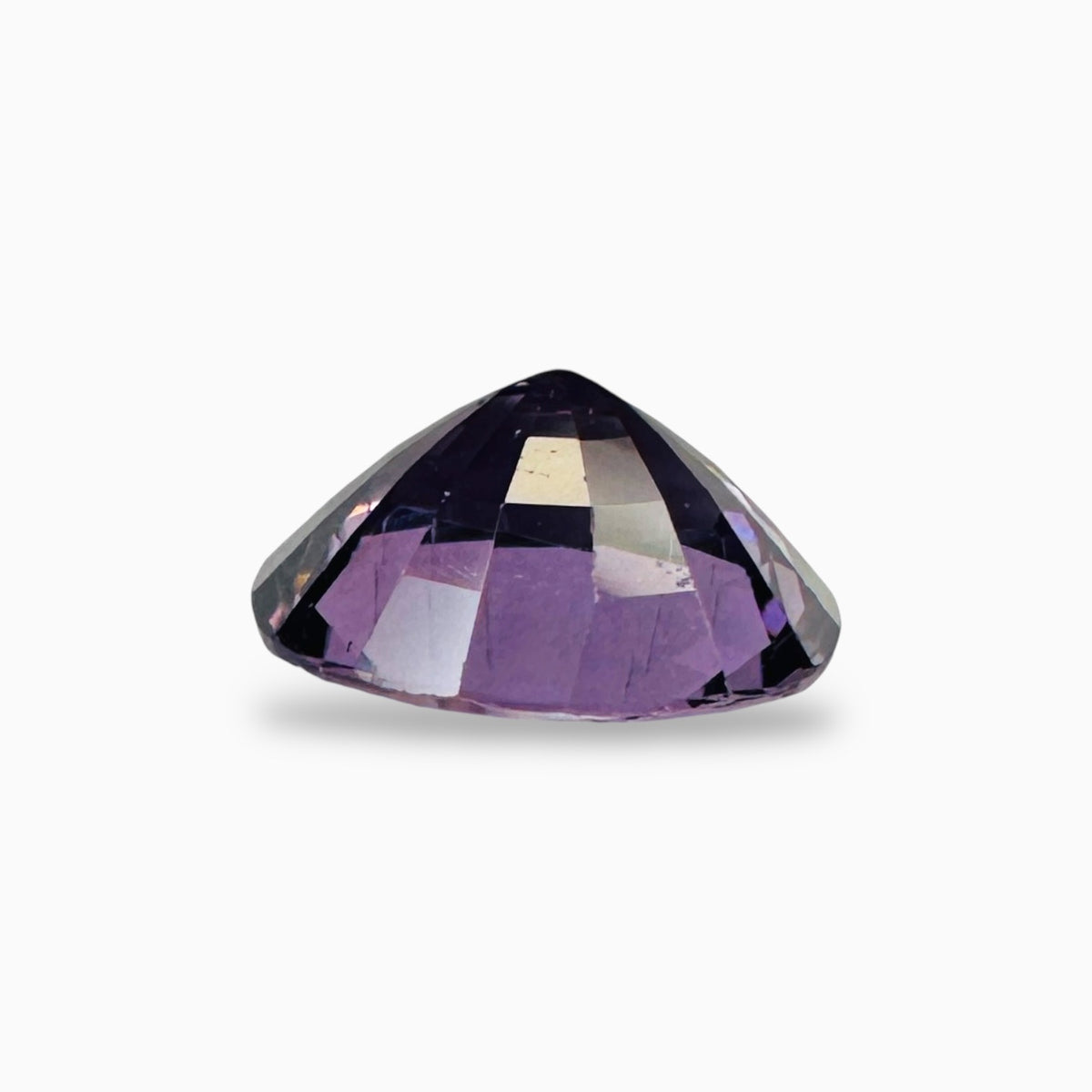 Natural Purple Spinel Stone 1.91 Carats Oval Cut (9 x 7 mm)