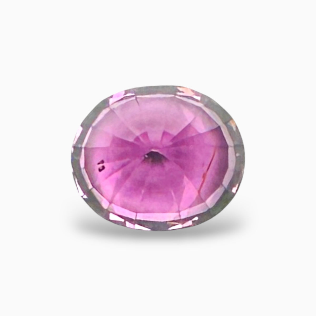 Natural Purple Spinel Stone 2.56 Carats Oval Cut (8.8x7.5 mm)