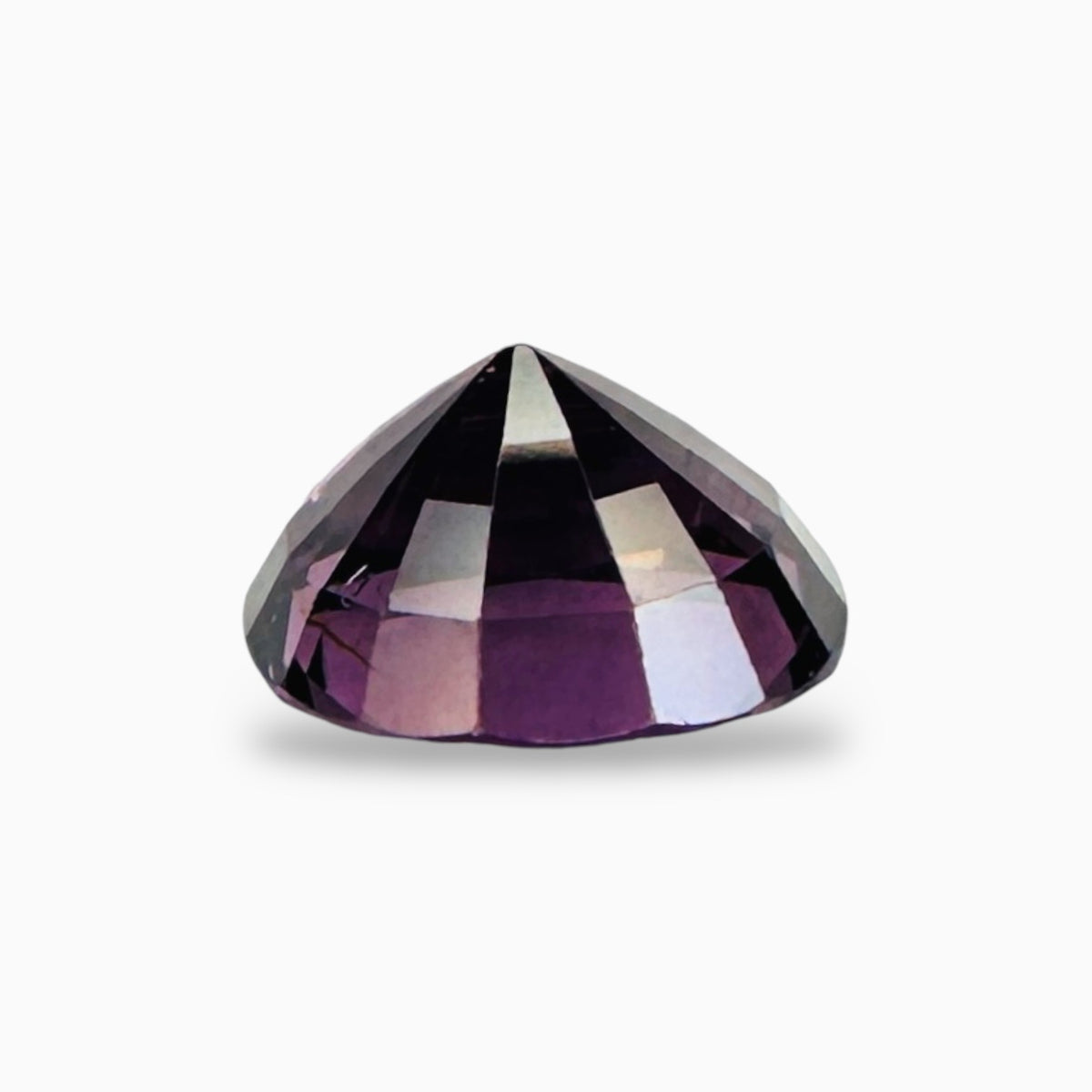 Natural Purple Spinel Stone 2.56 Carats Oval Cut (8.8x7.5 mm)