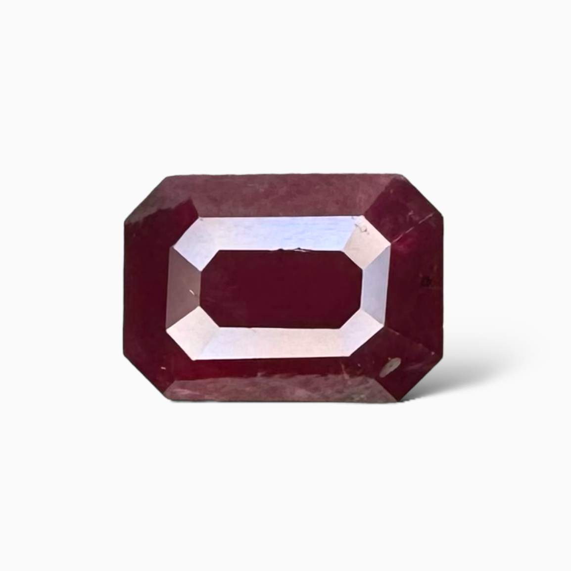 Natural Ruby 2.53 Carat  - Emerald Cut From  Mozambique