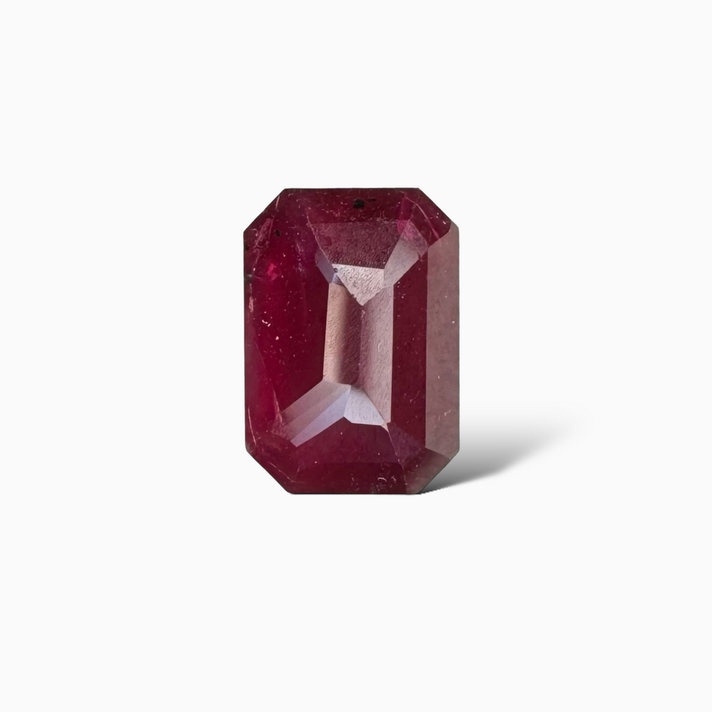 Natural Ruby 2.53 Carat  - Emerald Cut From  Mozambique