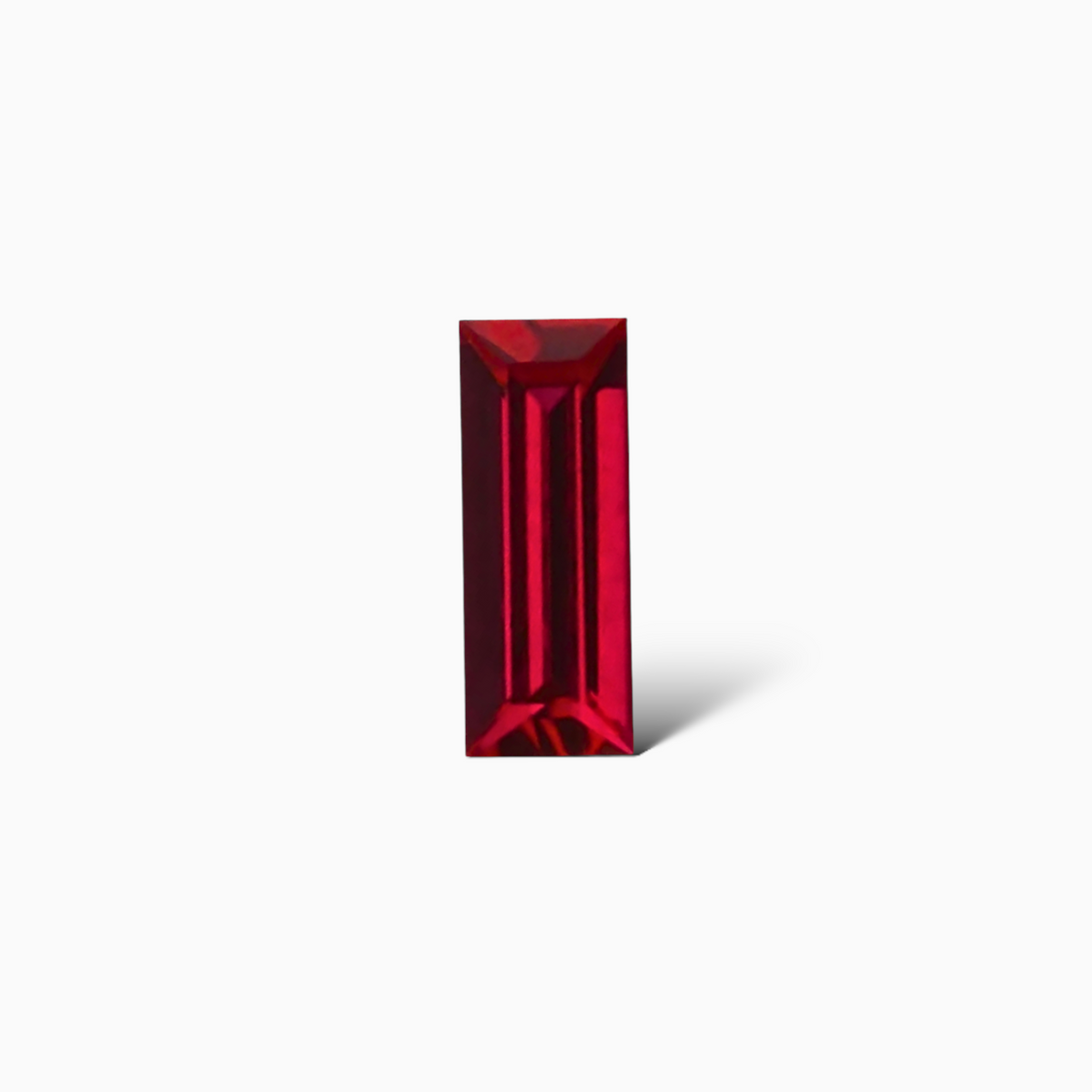 Natural Ruby Baguettes 3x1.5mm,4x2 mm, 5 X 2.5 mm  From Mozambique (Pigeon Blood)