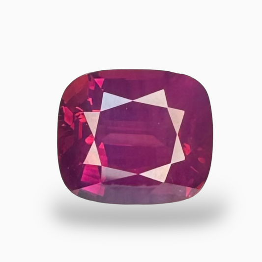 Natural Ruby Cushion Shape 5.05 Carats, Mozambique Origin Size 9.78 x 8.53 x 6.01 mm