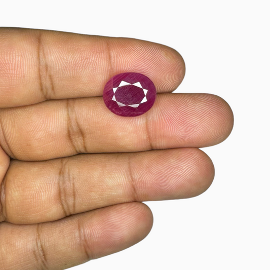 Natural Ruby Oval Cut - 10.87 Carats, $215/ct, Mozambique Origin