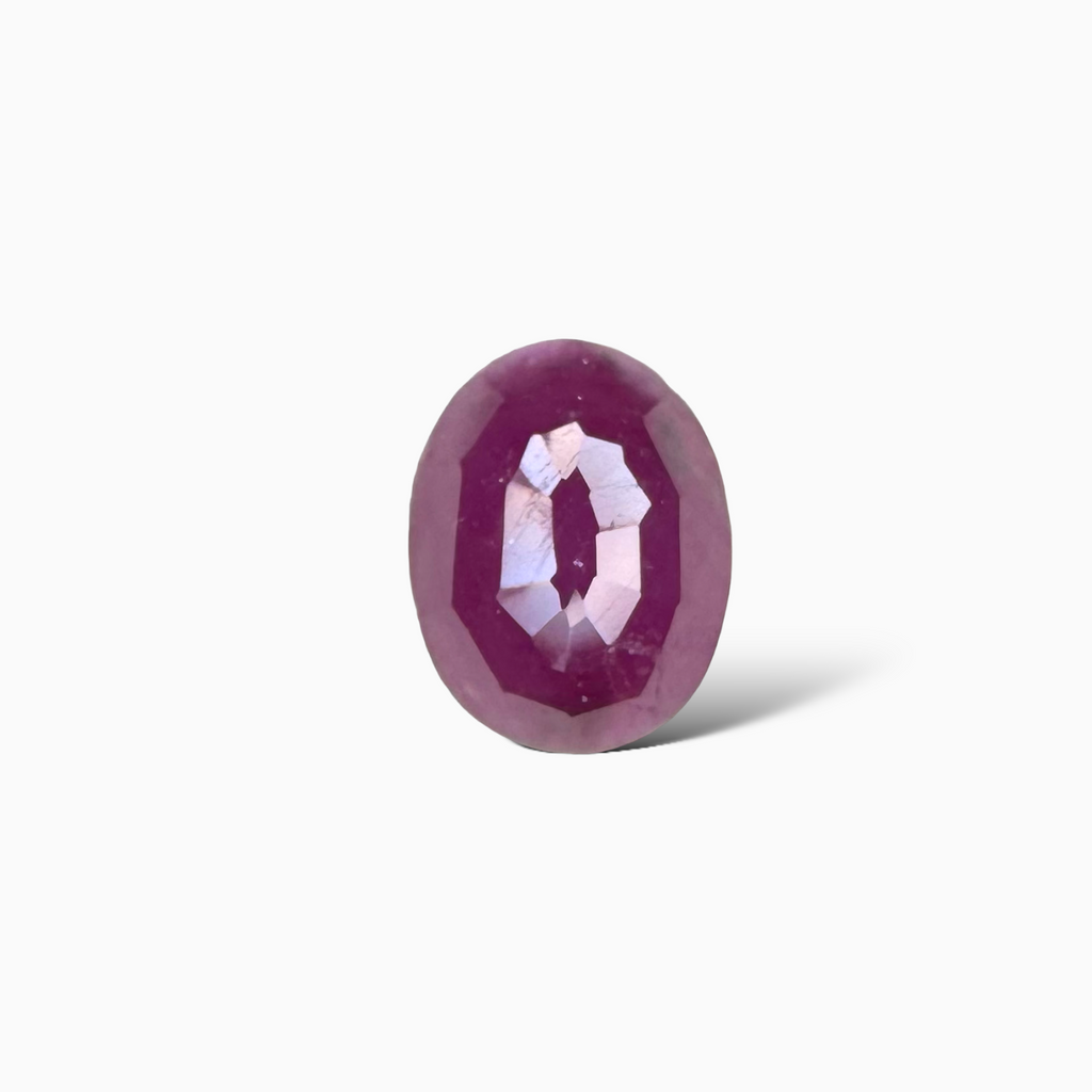 Natural Ruby Oval Cut 3.76 Carats From Mozambique No heat