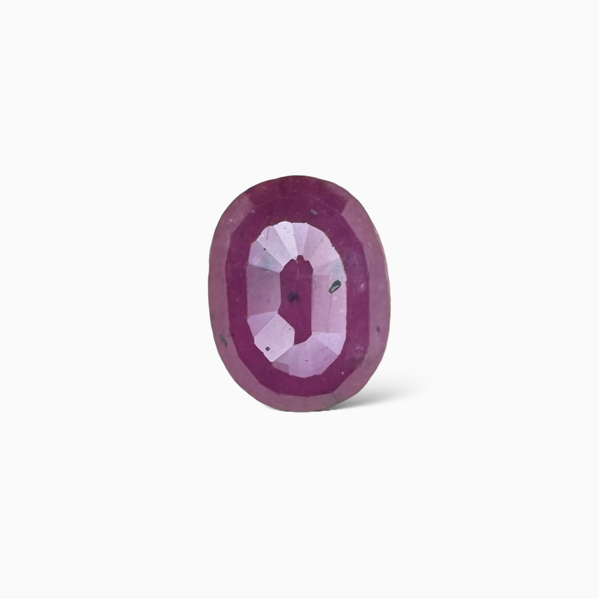 Natural Ruby Oval Cut, 4.07 Carats - from Mozambique