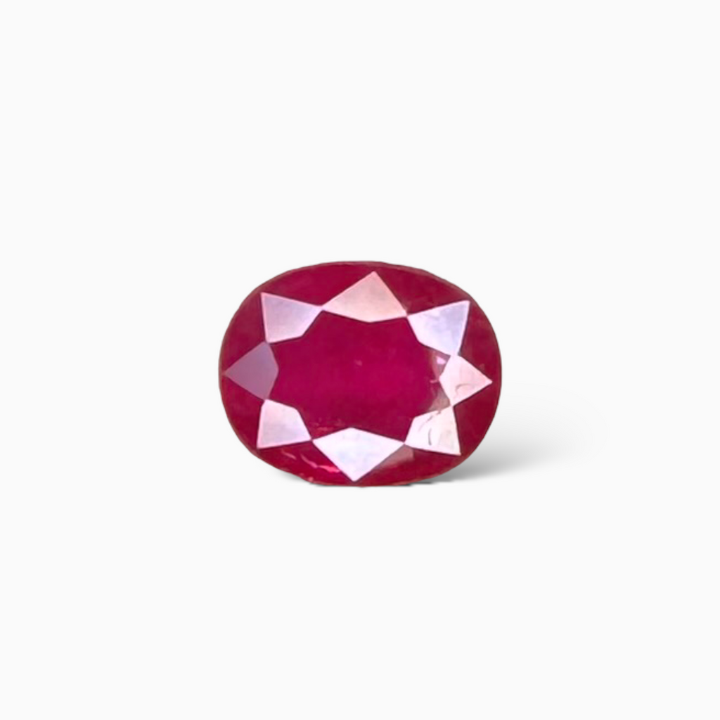 Natural Ruby Oval Shape 1.99 Carats from Mozambique