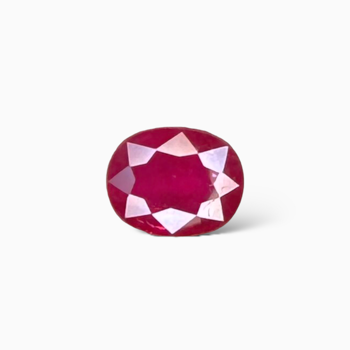 Natural Ruby Oval Shape 1.99 Carats from Mozambique