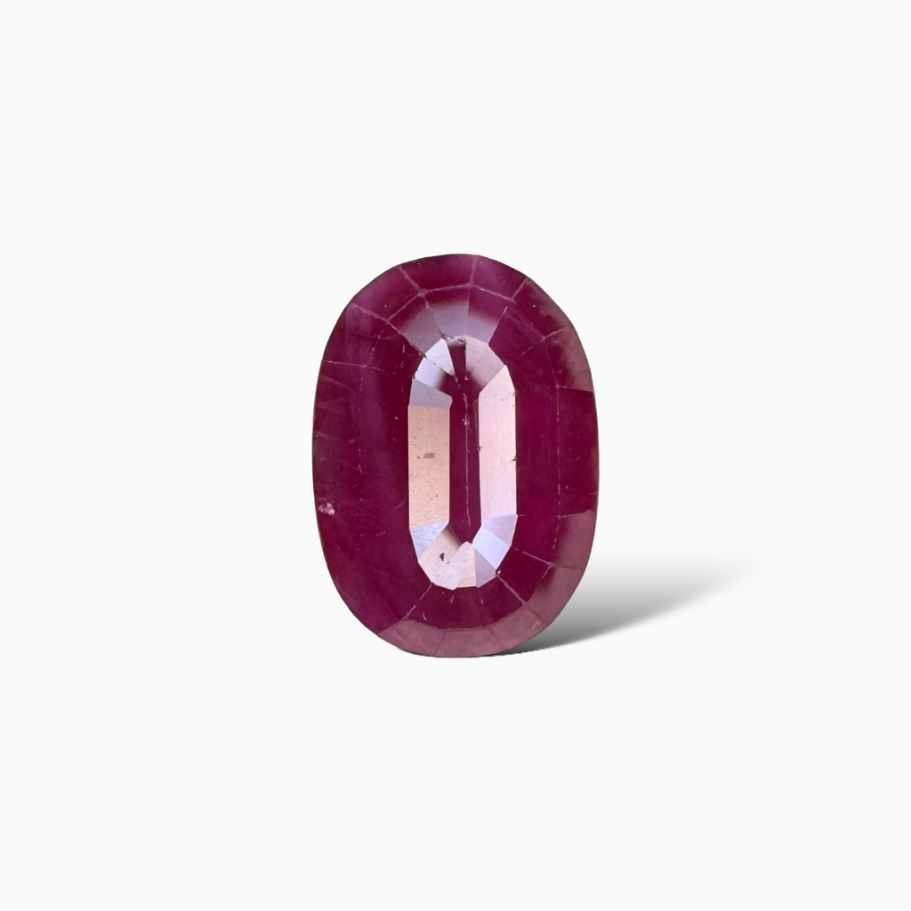 Natural Ruby Oval Shape 3.40 Carats From Mozambique