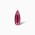 Natural Ruby Pear Cabochon  3.92 carat 18x7mm From India