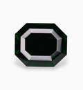 Natural Tsavorite Garnet Stone 1.60 Carats Emerald Cut 7.13 X 5.92 X 4.36 mm