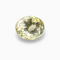 Natural Yellow Sapphire Stone Oval 3.15 Carats 8.9 × 8.5 mm