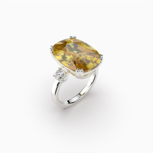 Natural Spinel Stone Ring - Remi