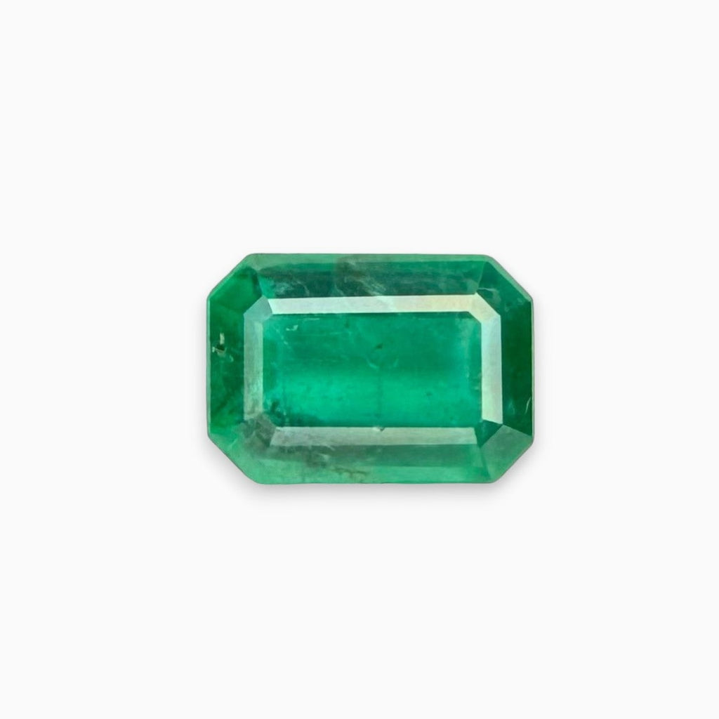 Natural Zambian Emerald Stone  2.49 Carat Emerald Cut 10.5x7.5mm