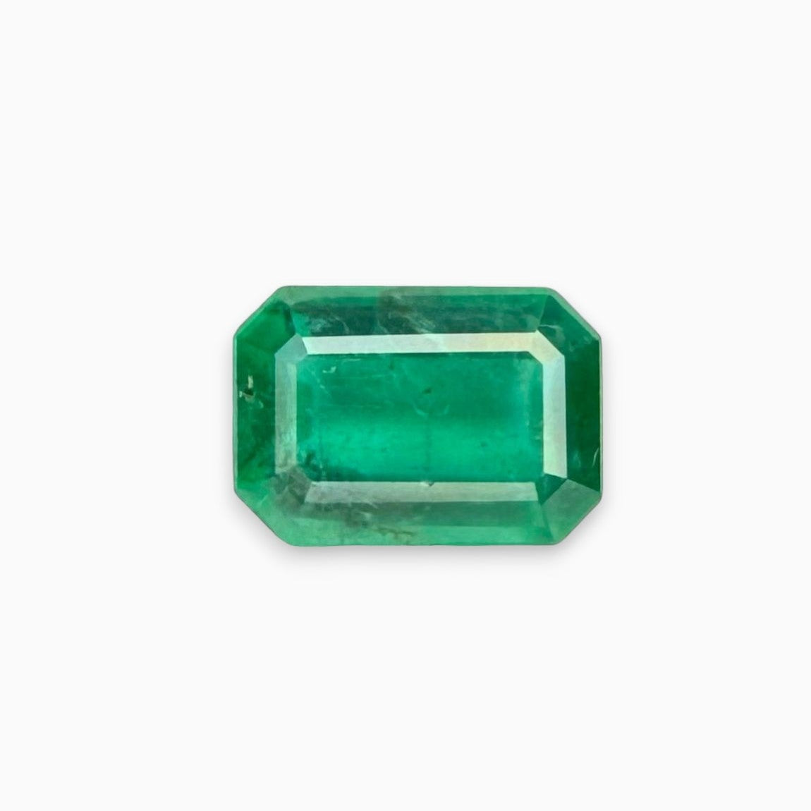 Natural Zambian Emerald Stone  2.49 Carat Emerald Cut 10.5x7.5mm