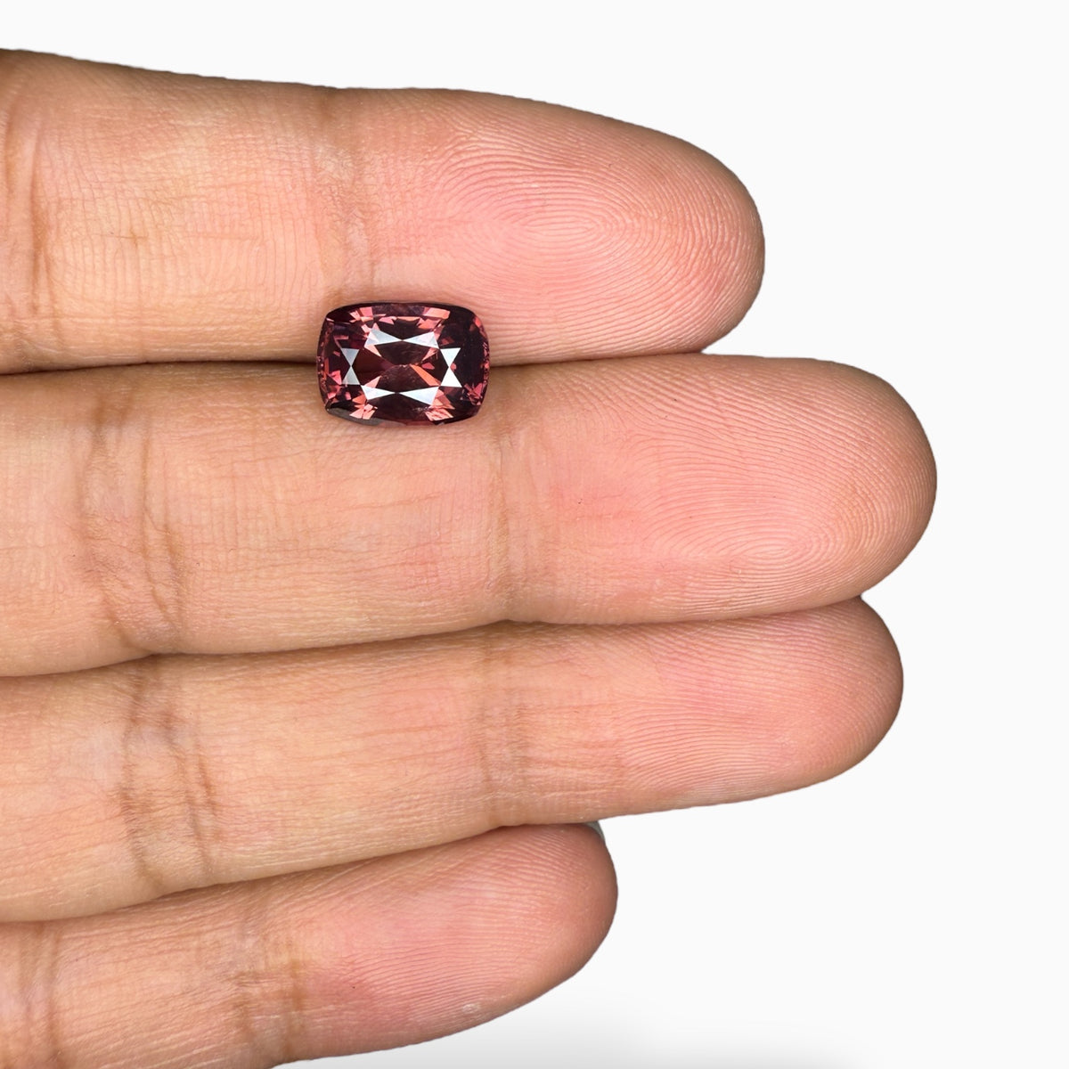 Natural Zircon  Stone 4.20 Carats Cushion Cut ( 10x7 mm)