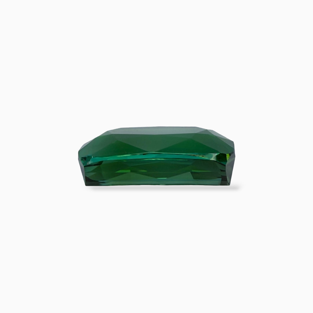 Natural mint Green Tourmaline Cushion 6.34 Carats 13.60 x 10.20 x10.20 mm