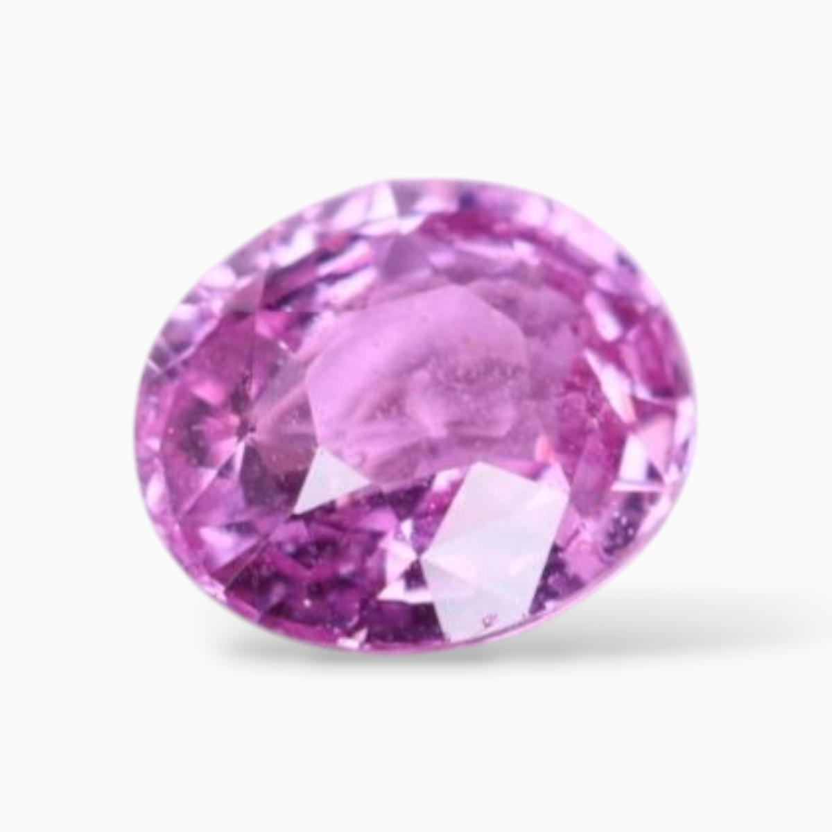On Sale Natural Pink Sapphire In Oval Shape 1.59 Carats 7.54x6.48x3.61mm Size
