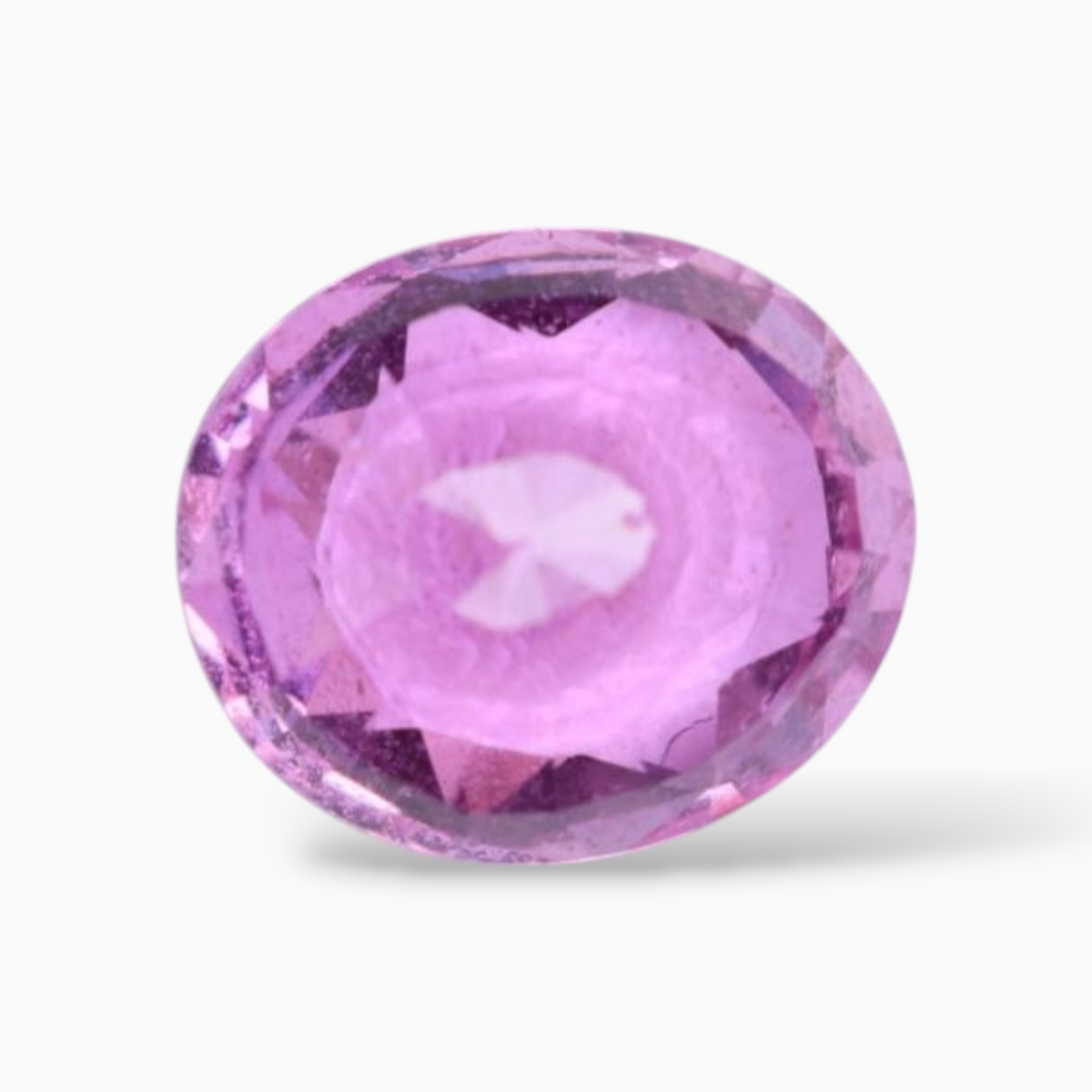 On Sale Natural Pink Sapphire In Oval Shape 1.59 Carats 7.54x6.48x3.61mm Size