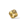 Natural Yellow Sapphire Gemstone 5.61 Carats Emerald Cut Shape 8.8x9.1 mm