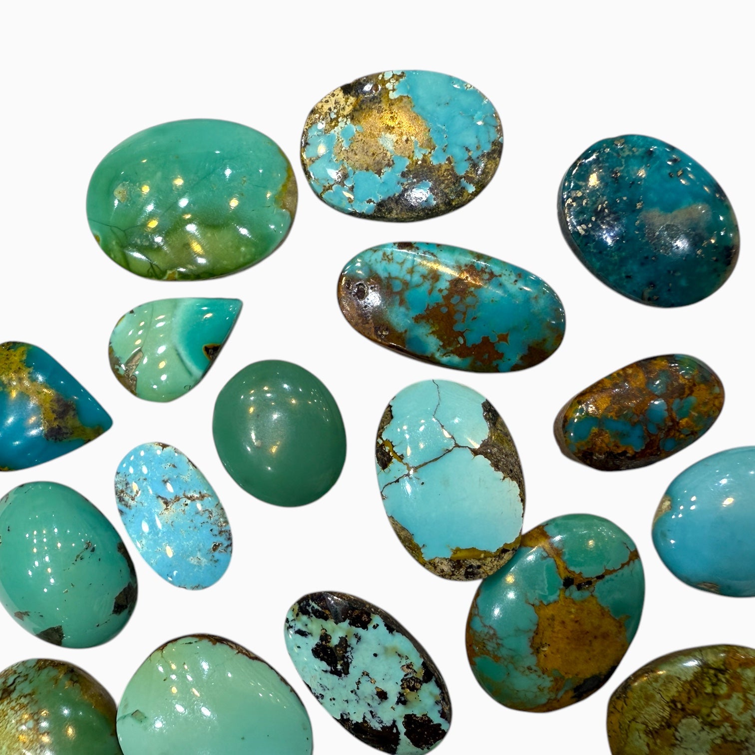 Natural Turquoise Iranian Turquoise Nishapuri Feroza Stone