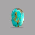 Nishapuri Feroza (Turquoise) Oval Cabochon 18.40 Carats  20.30 x 15.57 x 7.90 mm From Iran