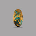 Nishapuri Feroza (Turquoise) Oval Cabochon 4.23 Carats  16.47 x 8.90 x 3.91 mm From Iran