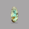 Nishapuri Feroza (Turquoise) Oval Cabochon 9.38 Carats  24.03 x 11.04 x 6.54 mm From Iran