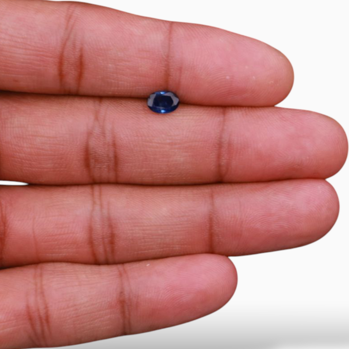 On Sale Blue Sapphire in Oval Shape 0.81 Carats 6.8x4.8mm Size