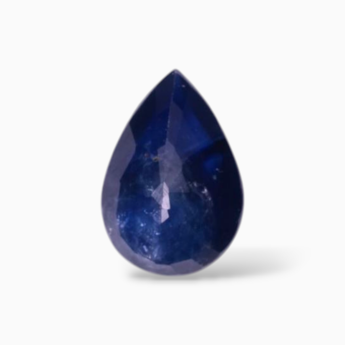 On Sale Blue Sapphire in Pear Shape 0.78 Carats 7x4.8mm Size