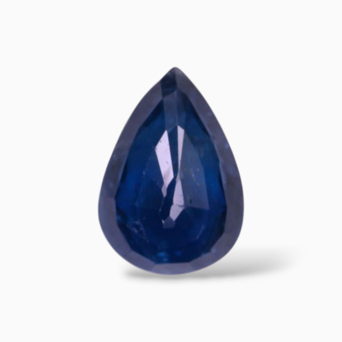 On Sale Blue Sapphire in Pear Shape 0.85 Carats 7x5mm Size