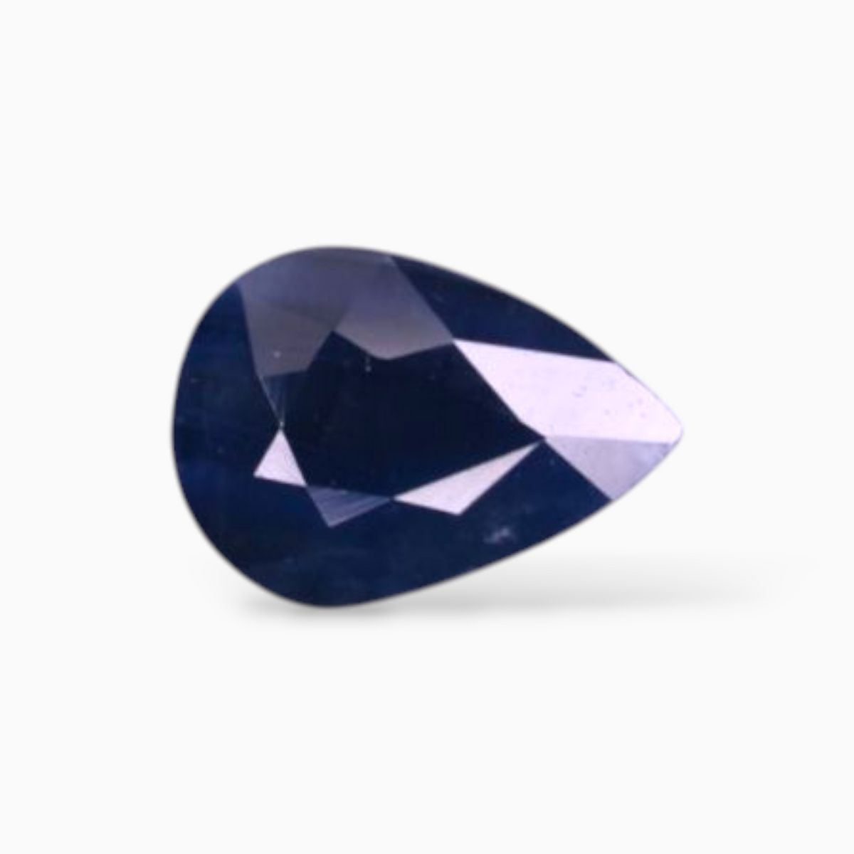 On Sale Blue Sapphire in Pear Shape 0.92 Carats 6.8x4.8mm Size