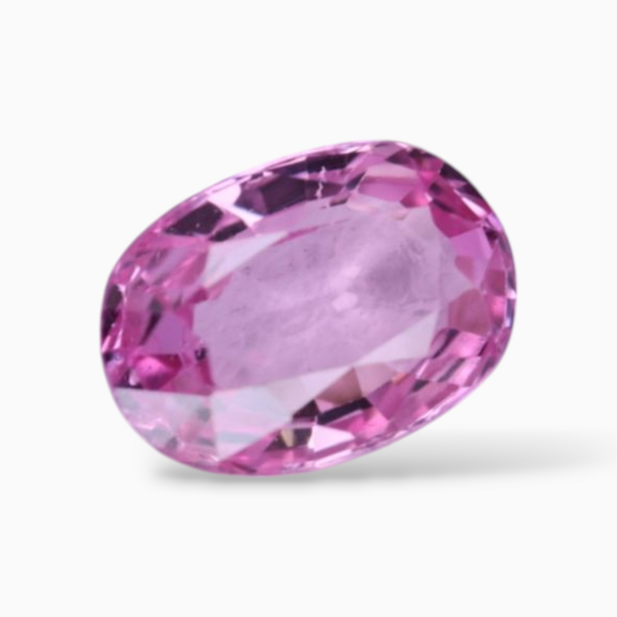 On Sale Natural Pink Sapphire Stone In Oval Shape 1.07 Carats & Size 7.2x5mm