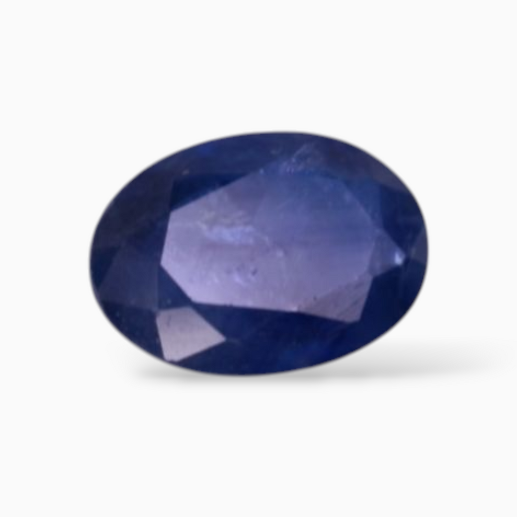 Online Sale Blue Sapphire in Oval Shape 0.87 Carats 7x5mm Size
