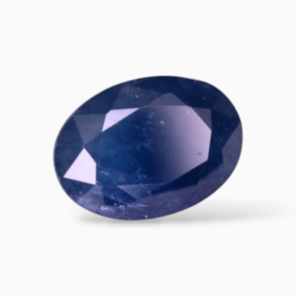 Online Sale Blue Sapphire in Oval Shape 0.99 Carats 7x5mm Size