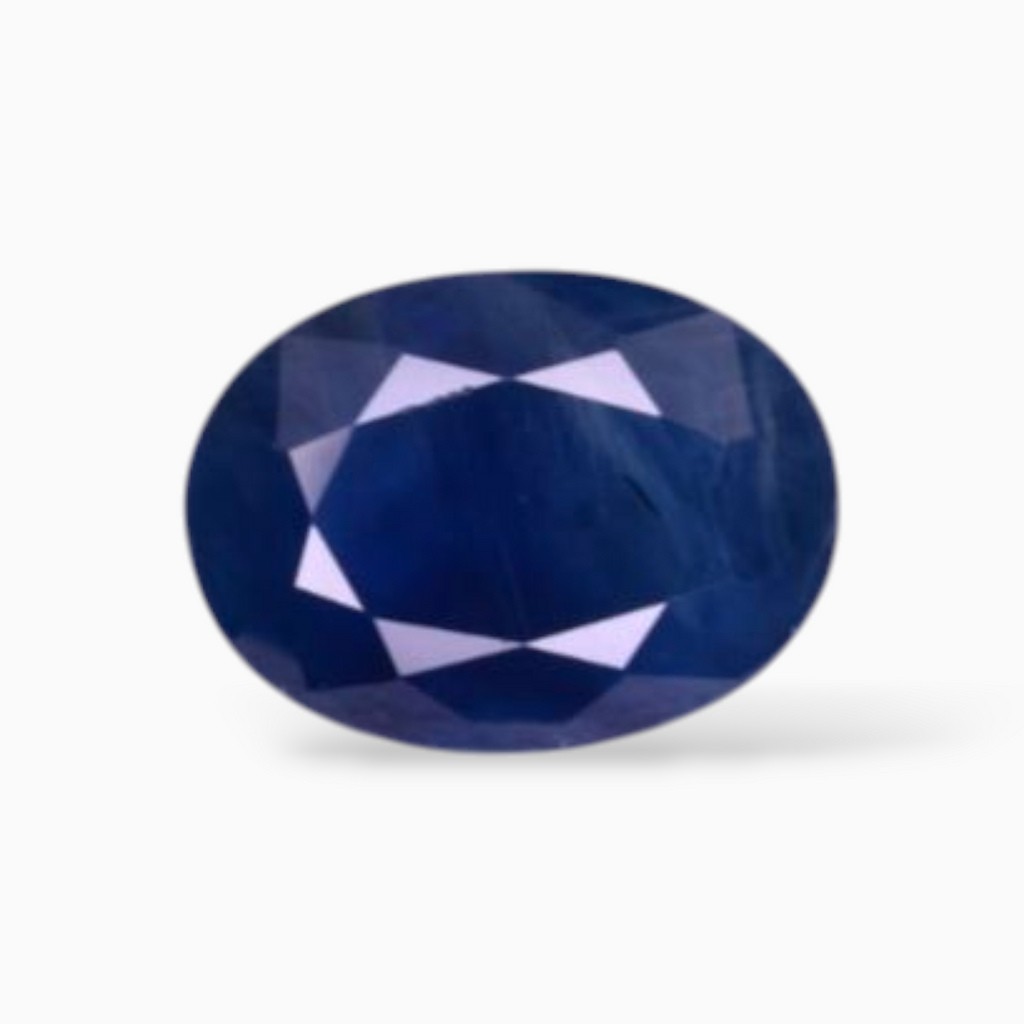 Online Sale Blue Sapphire in Oval Shape 1.11 Carats 6.8x5mm Size