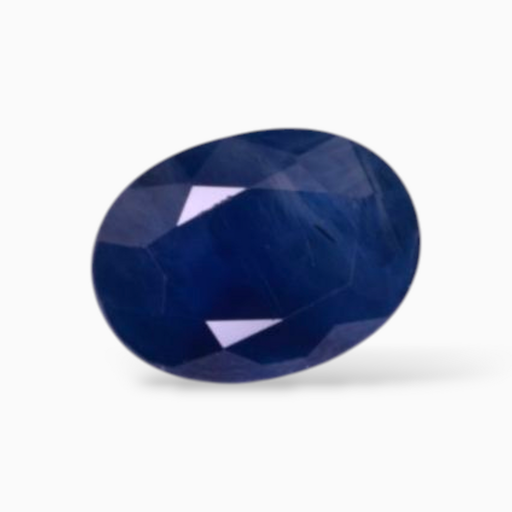 Online Sale Blue Sapphire in Oval Shape 1.11 Carats 6.8x5mm Size