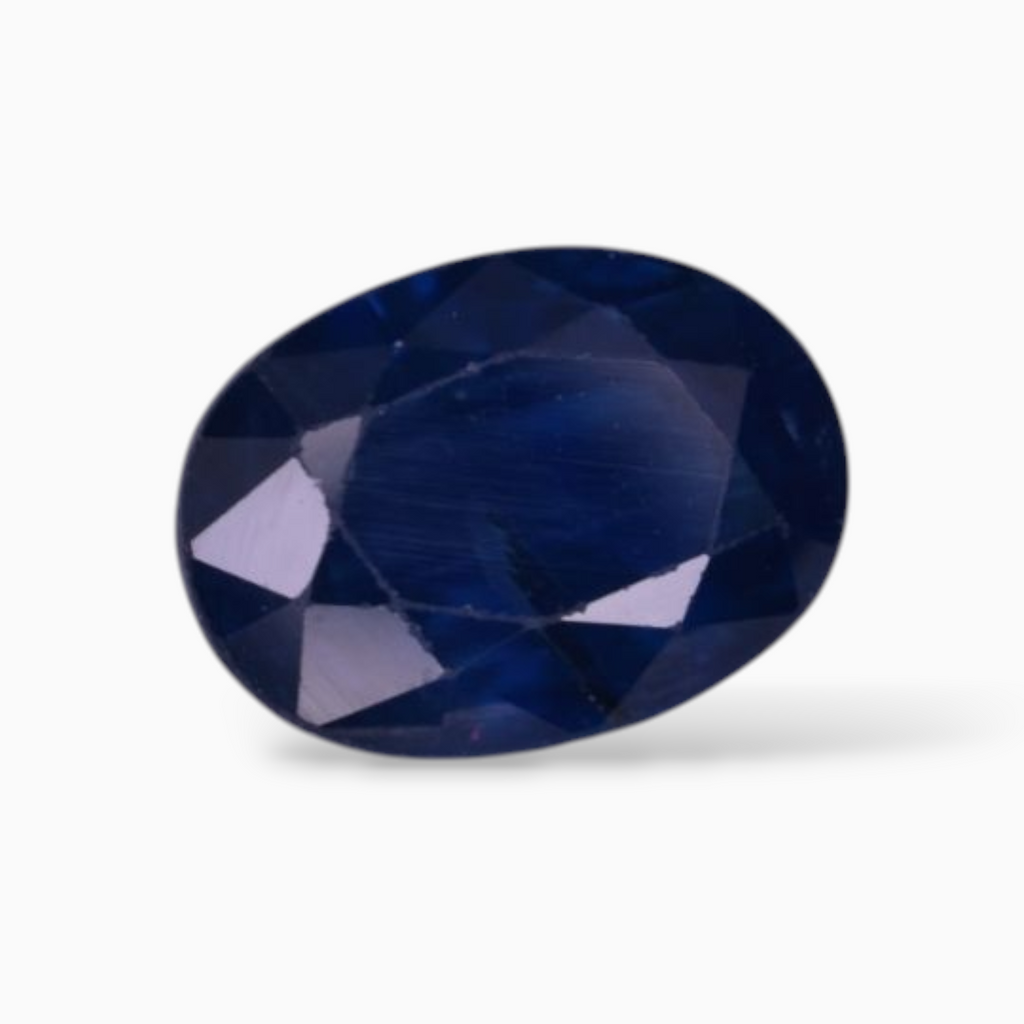 Online Sale Blue Sapphire in Oval Shape 1.44 Carats 7x5mm Size