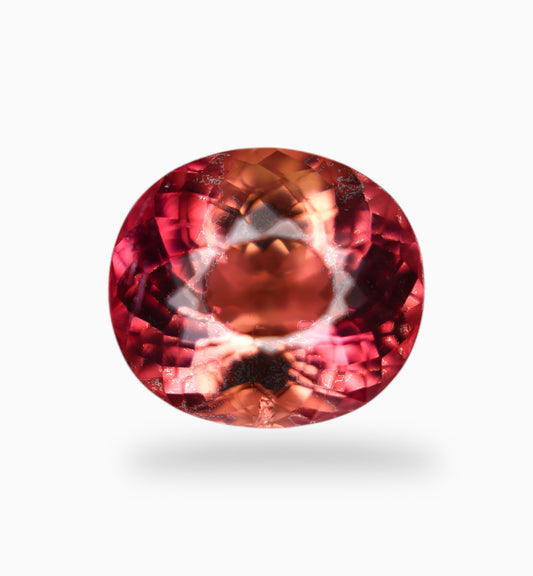 Brown Tourmaline Oval Shape 1.96 Carats Size 8.1x7.2mm