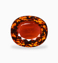 Dark Orange Tourmaline Oval Shape 15.49 Carats Size 17x14.6mm