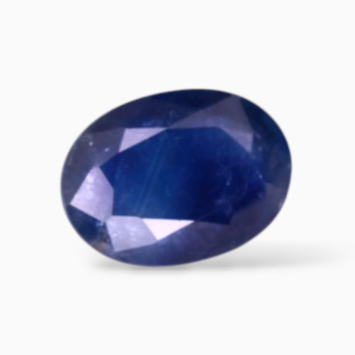 Original Blue Sapphire in Oval Shape 0.90 Carats 6.9x5mm Size