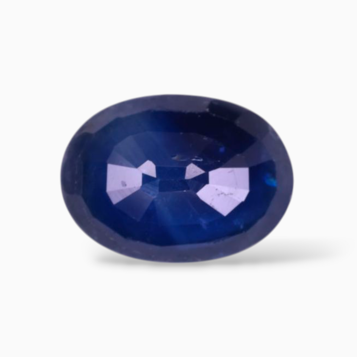 Original Blue Sapphire in Oval Shape 0.90 Carats 6.9x5mm Size