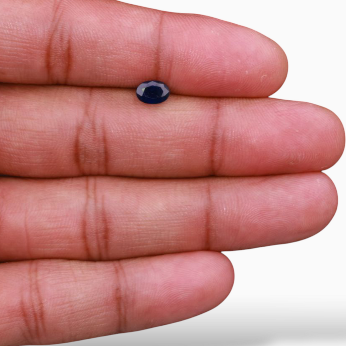 Original Blue Sapphire in Oval Shape 0.96 Carats 6.8x4.8mm Size